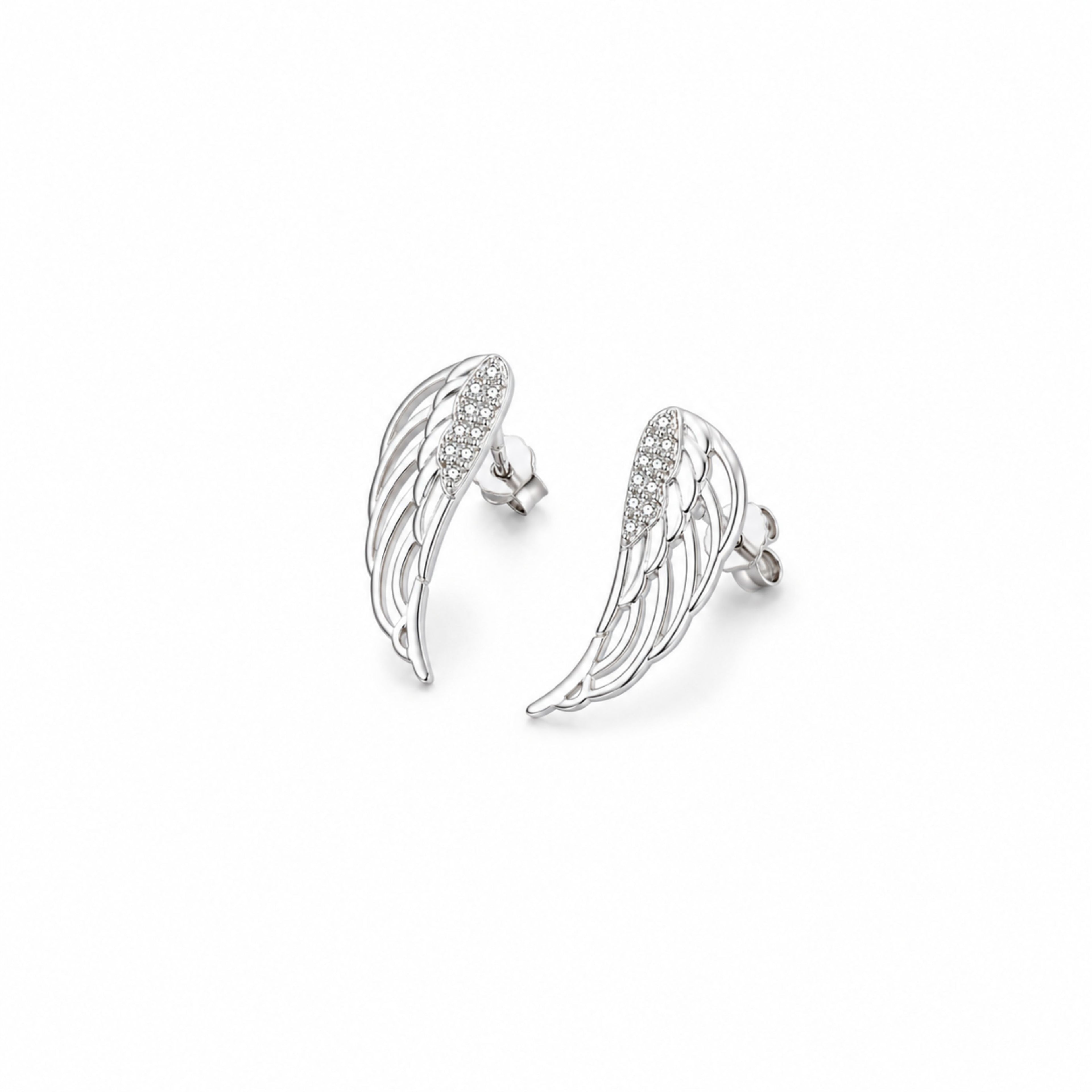 Celestial Feather Earrings