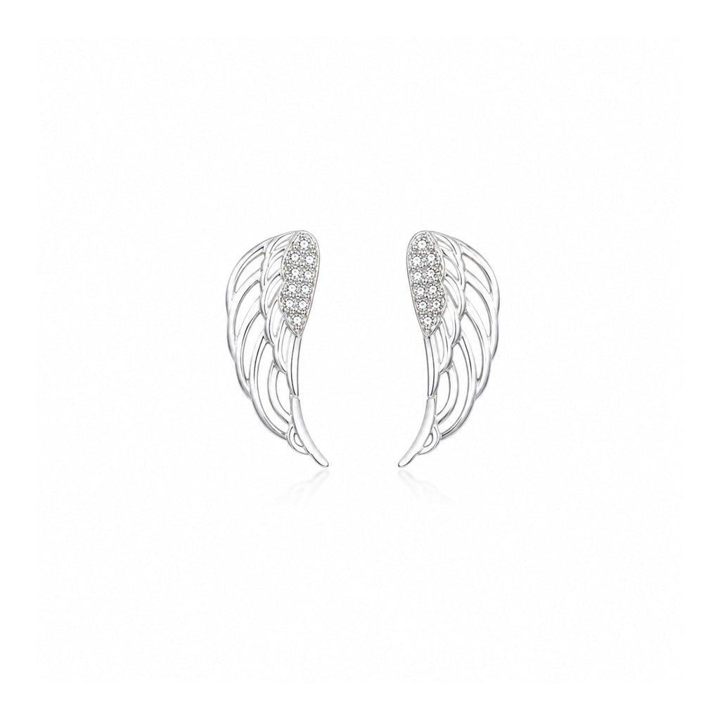 Celestial Feather Earrings