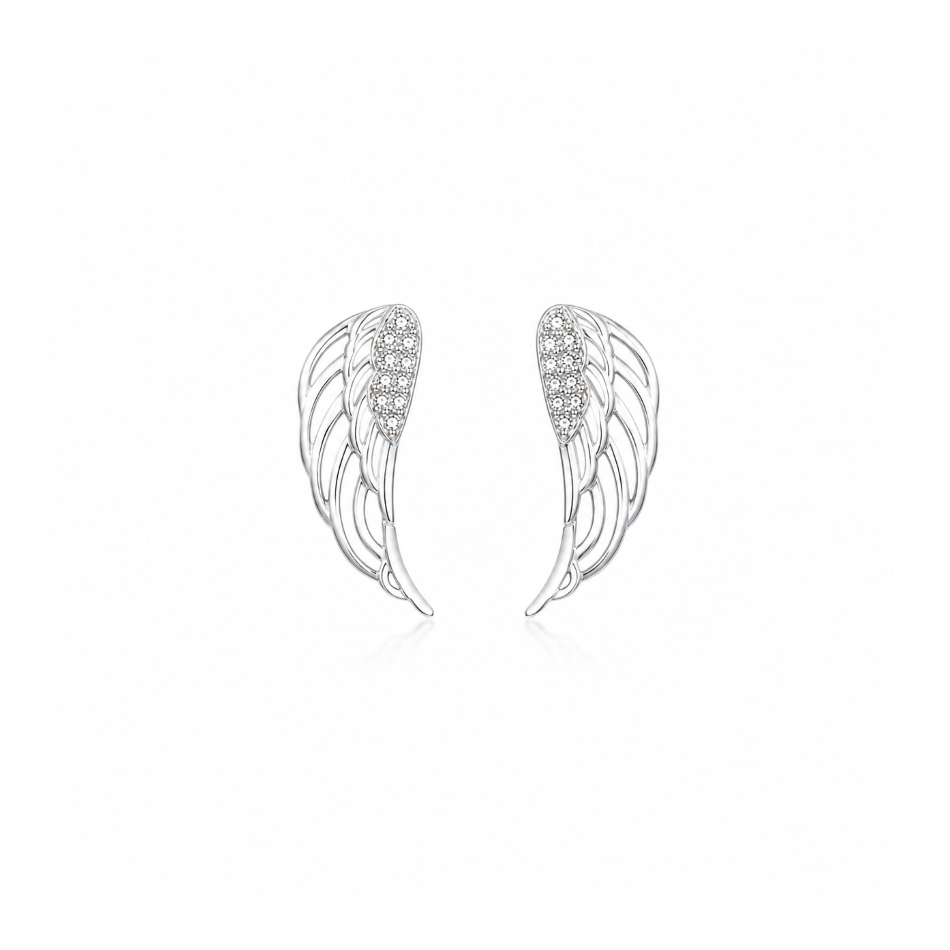 Celestial Feather Earrings