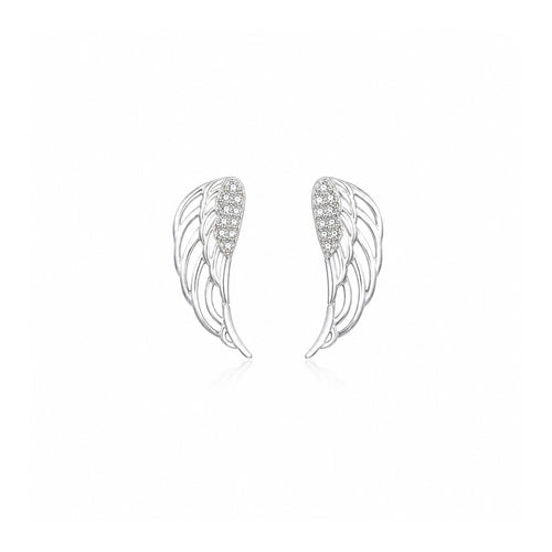 Celestial Feather Earrings