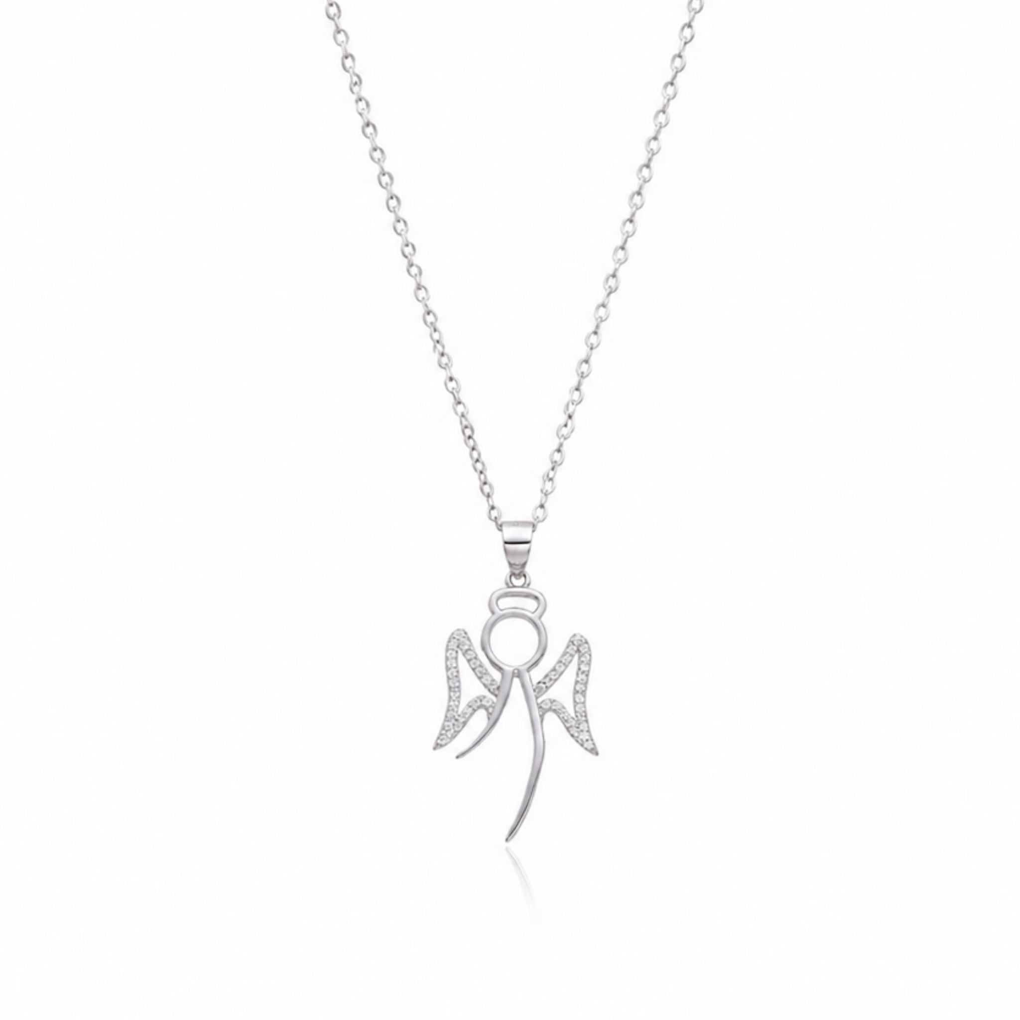 Serelune Angel Pendant Necklace