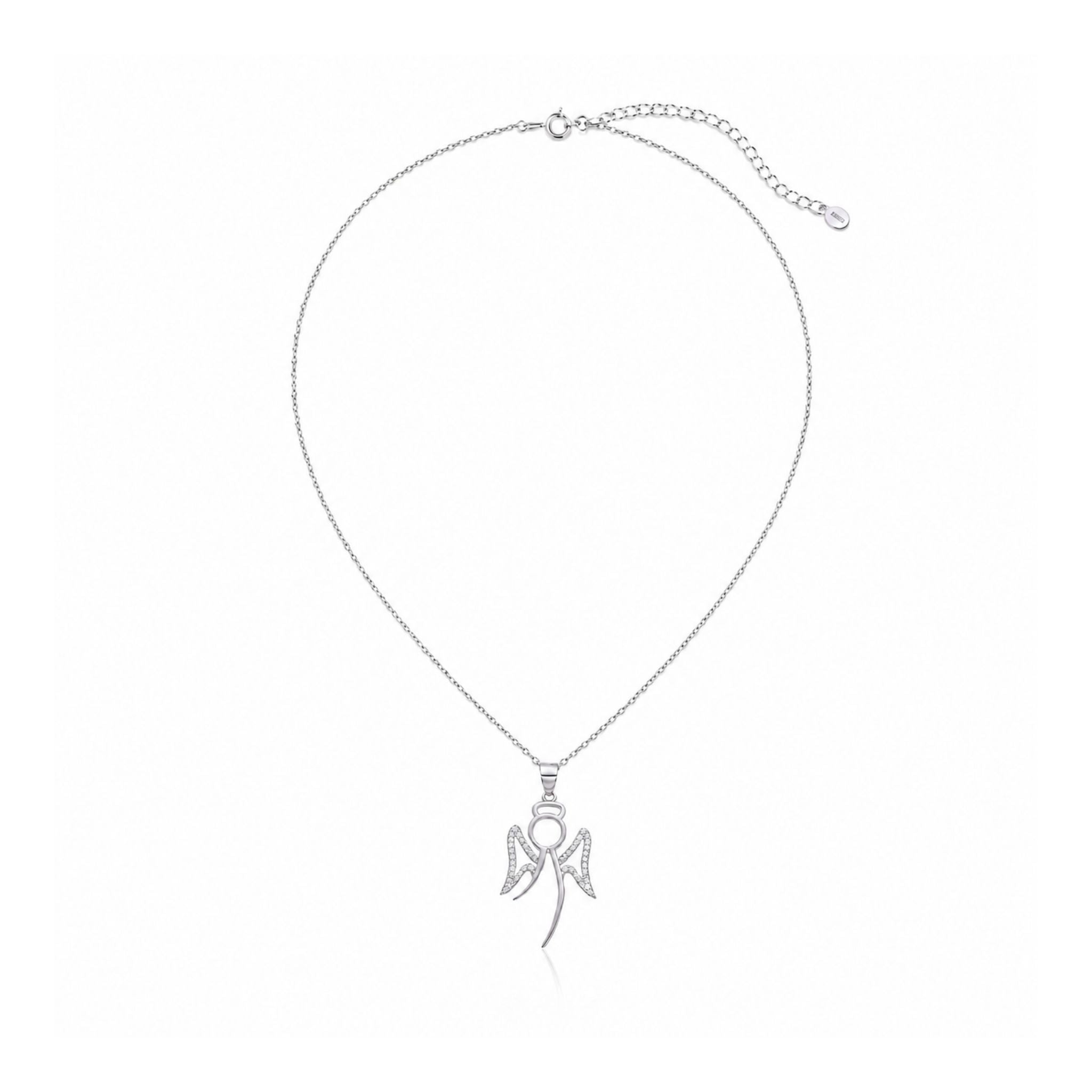 Serelune Angel Pendant Necklace