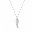 Sylverra Wing Pendant Necklace