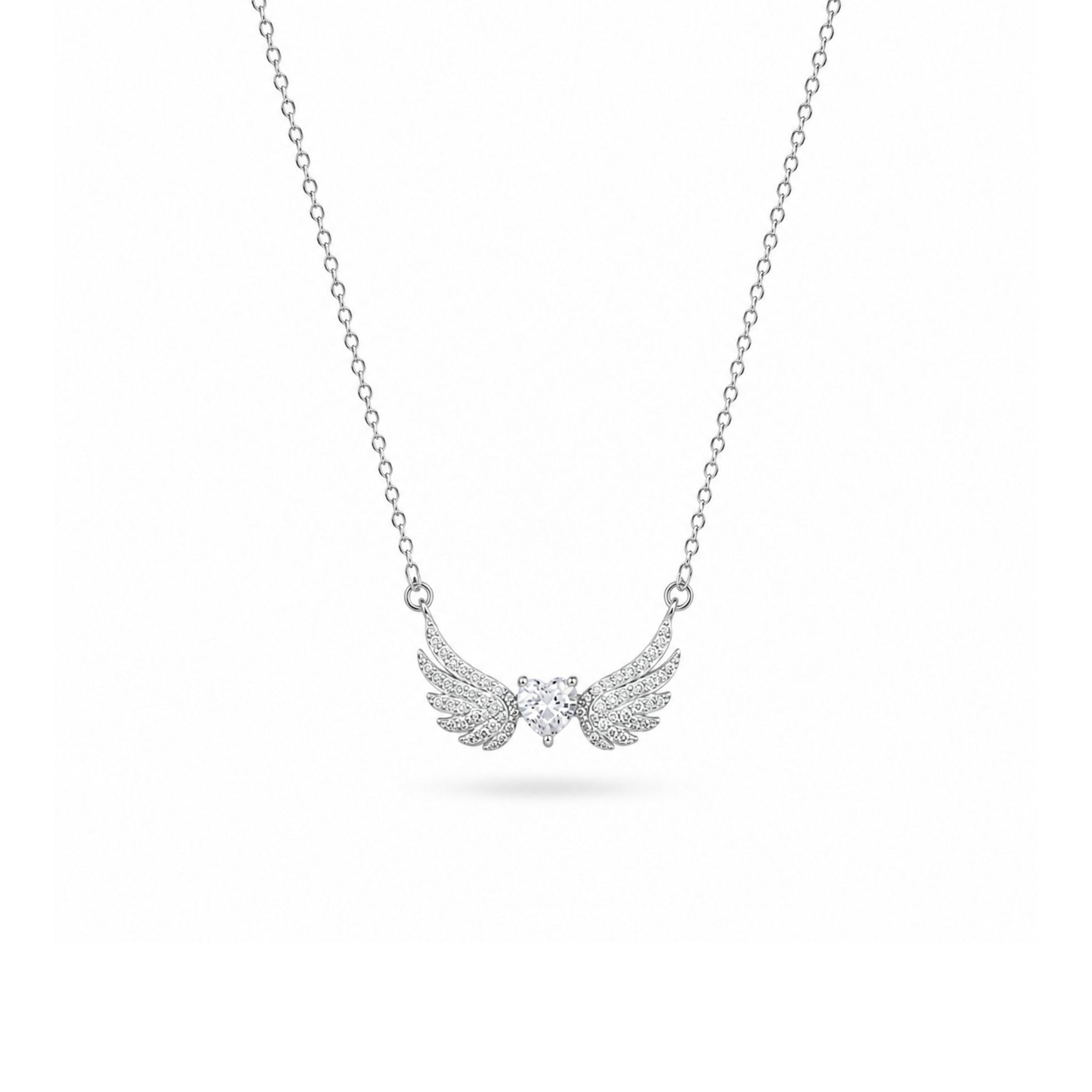 Guardian Heart Wings Necklace