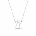 Guardian Silhouette Angel Necklace