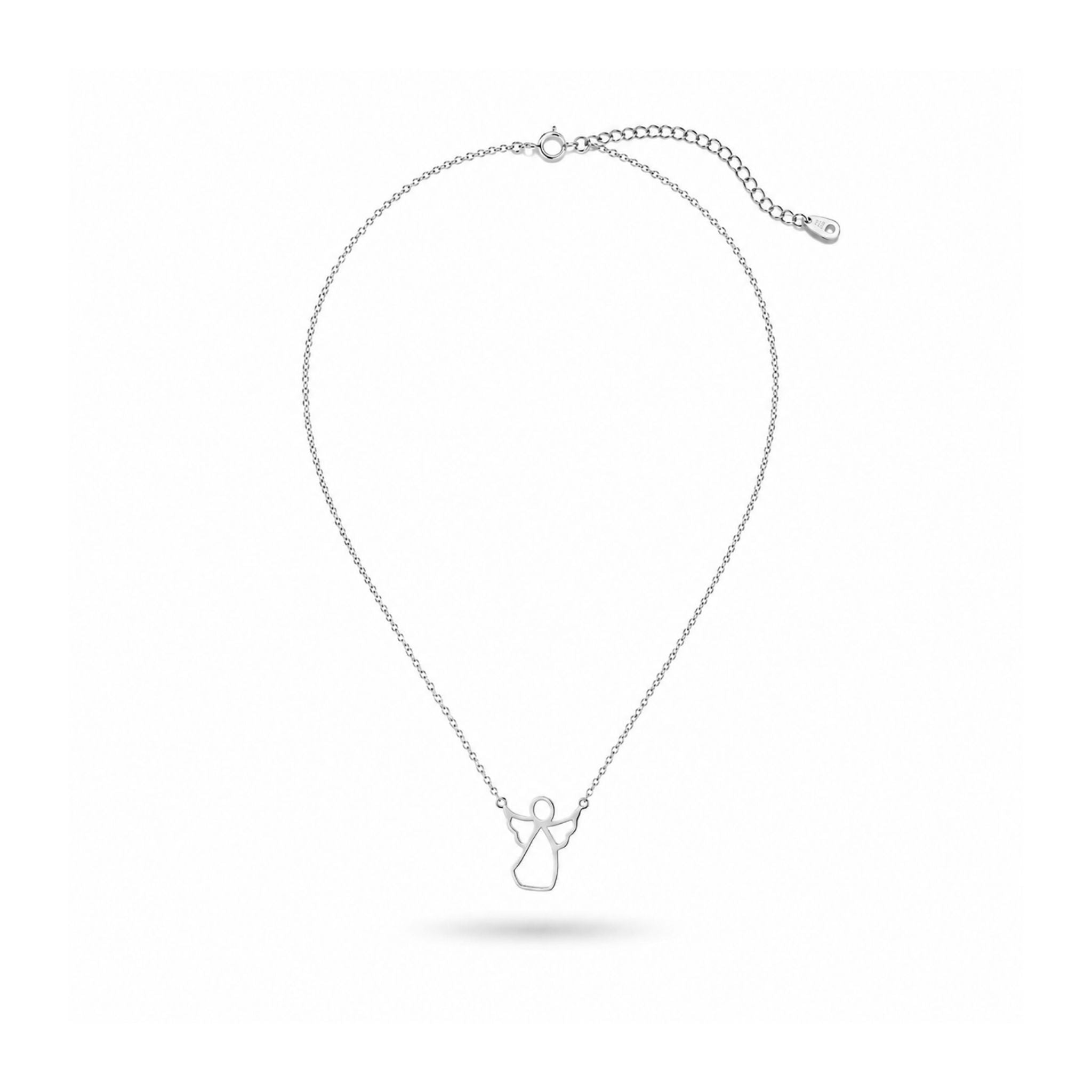 Guardian Silhouette Angel Necklace