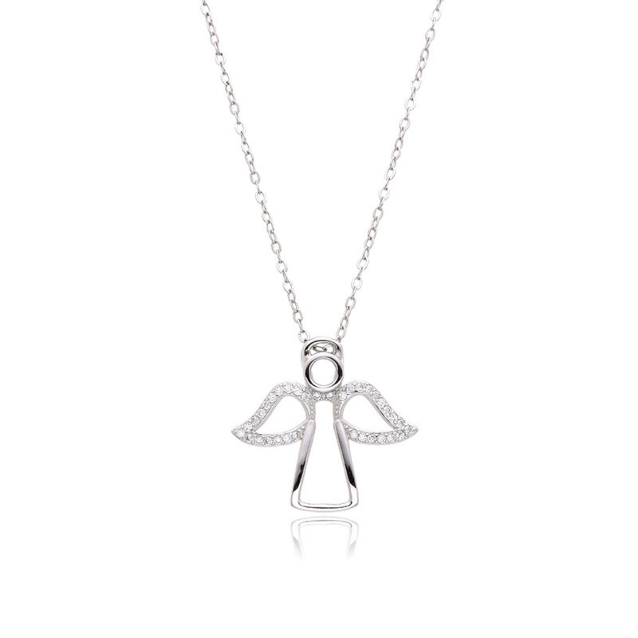 Radiant Guardian Angel Necklace