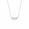 Halo Wings Crystal Necklace