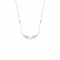 Heart Wings Crystal Necklace